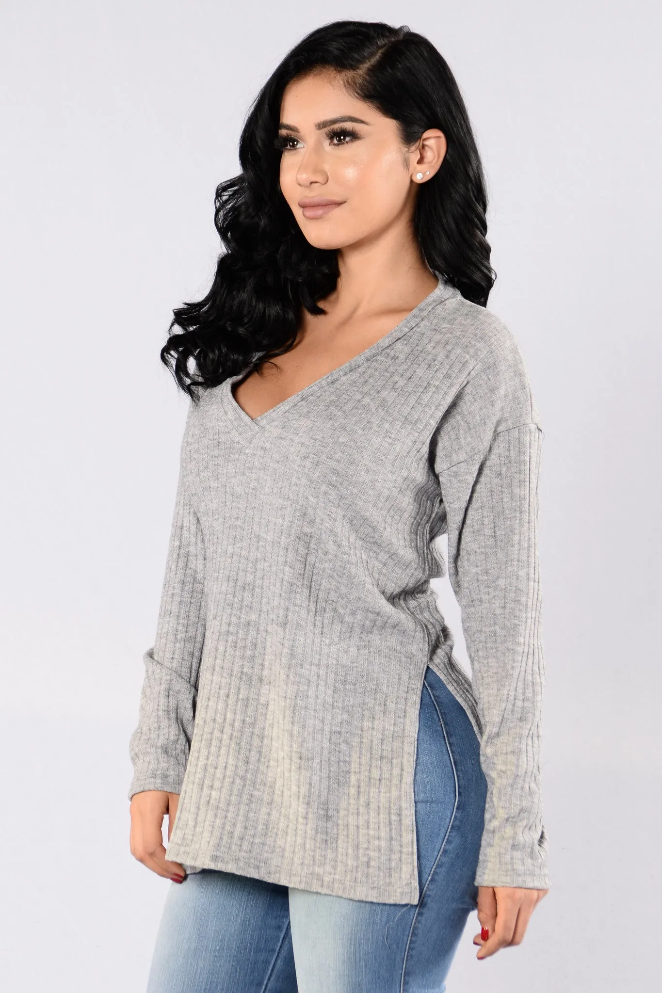 Alfred Sweater - Heather Grey