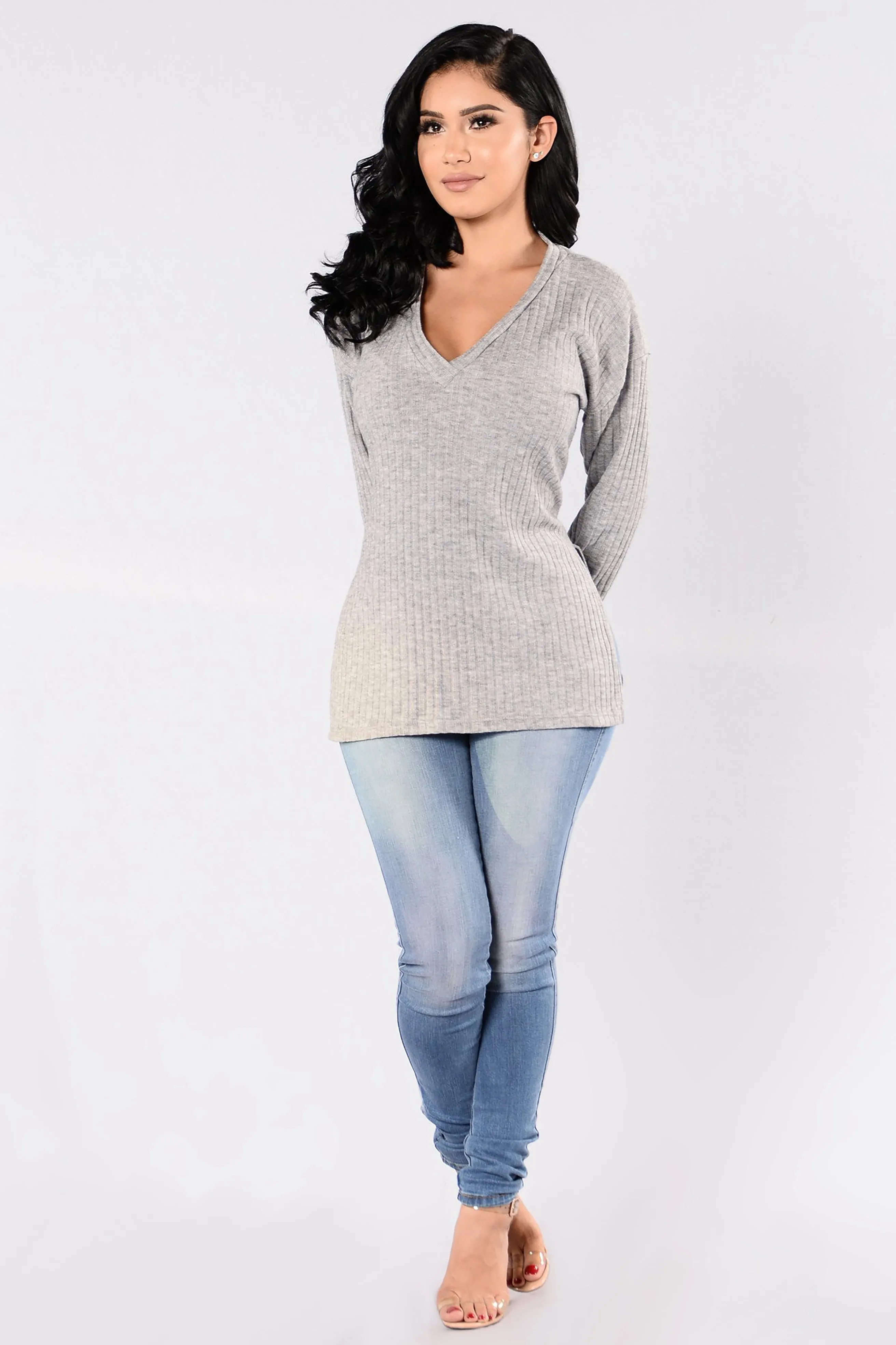 Alfred Sweater - Heather Grey