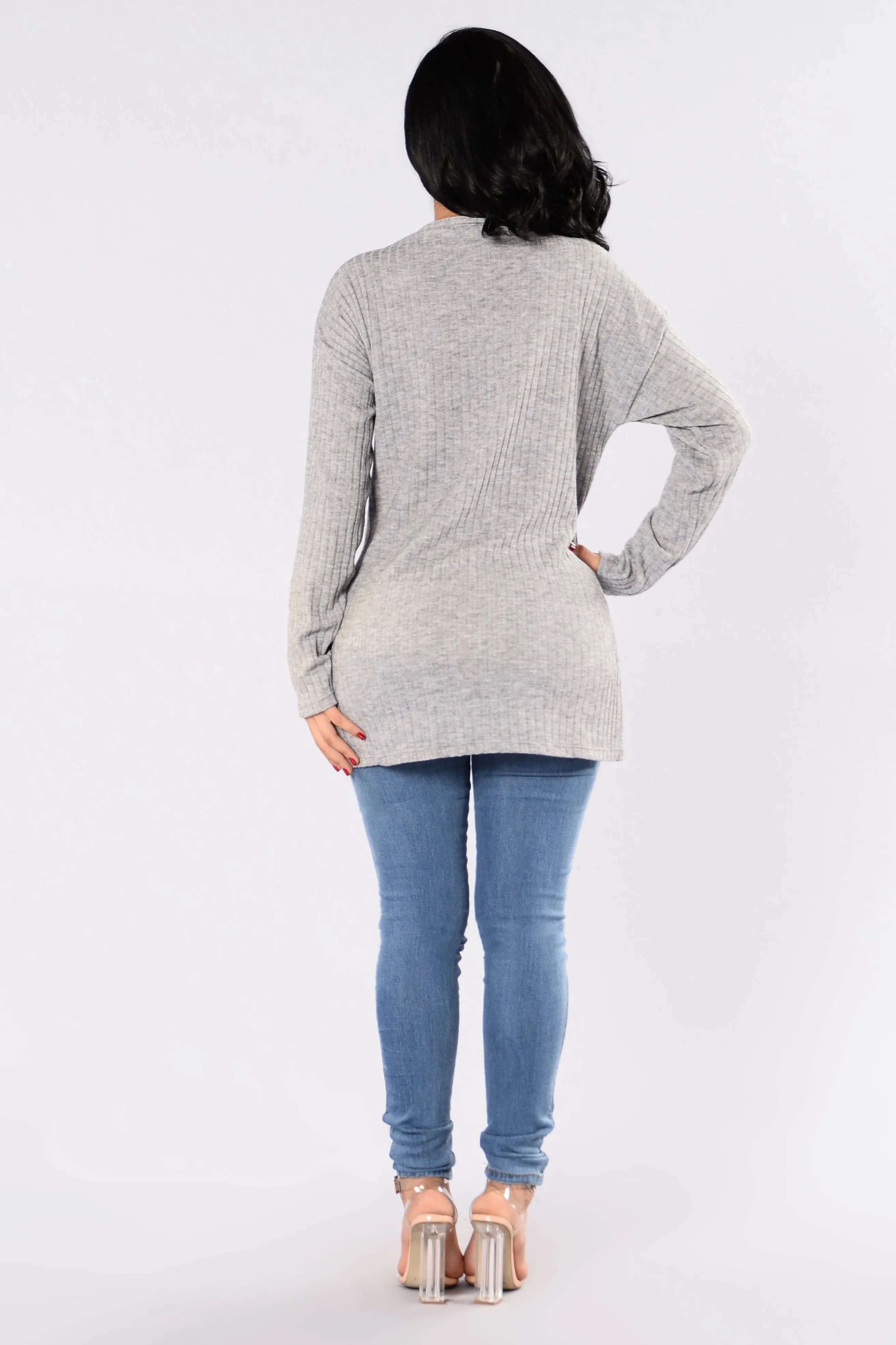 Alfred Sweater - Heather Grey