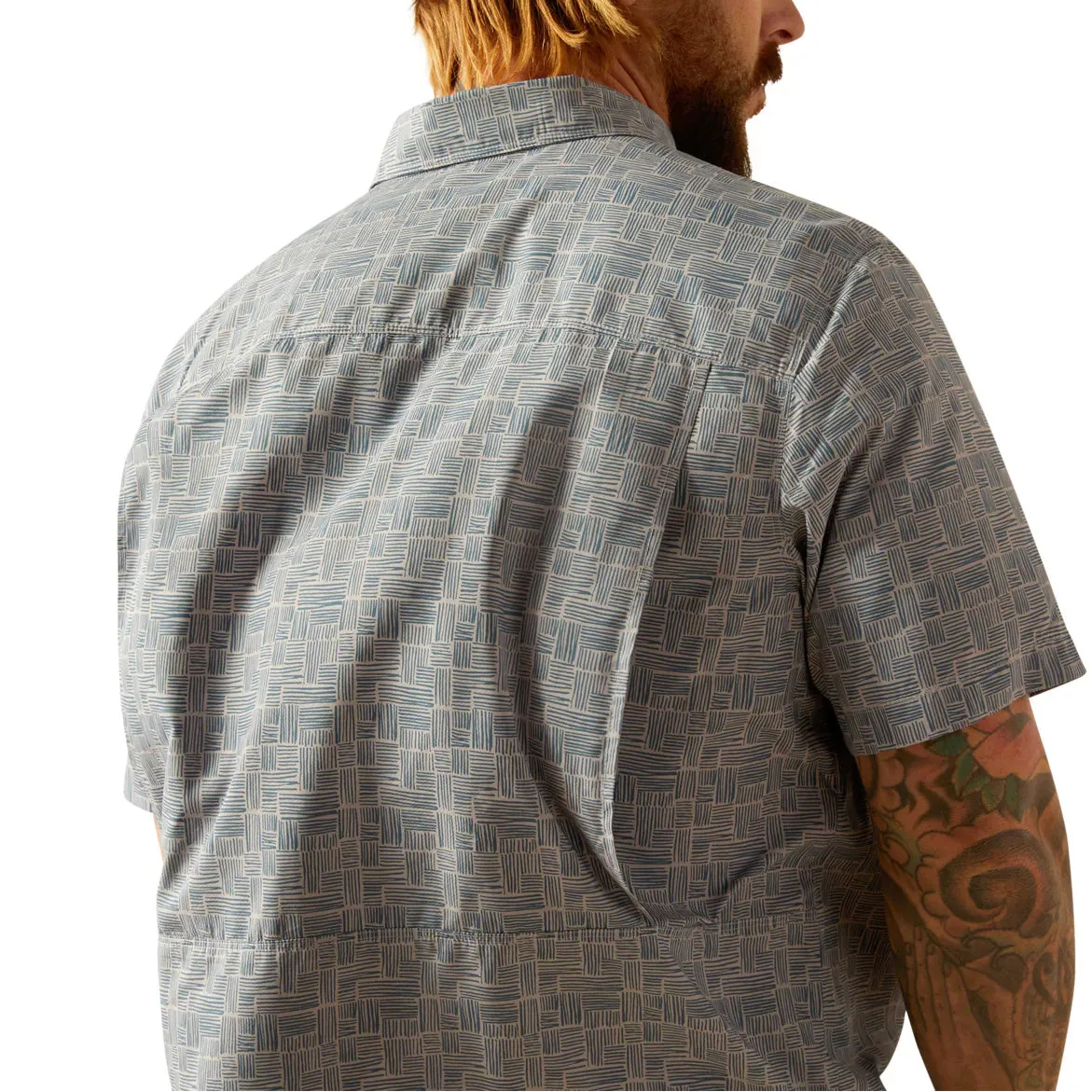 Ariat Fitted Ventek Outbound Button Up Men's Shirt