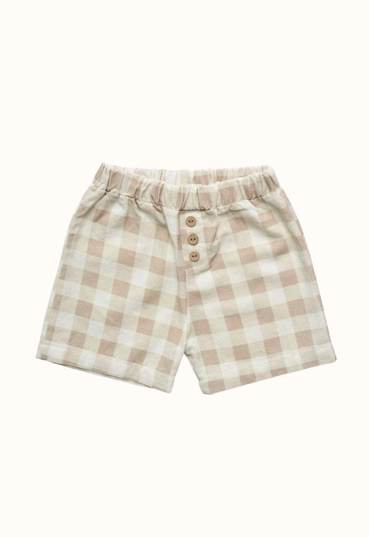 Baby Boy Island Tee   Plaid Shorts Set