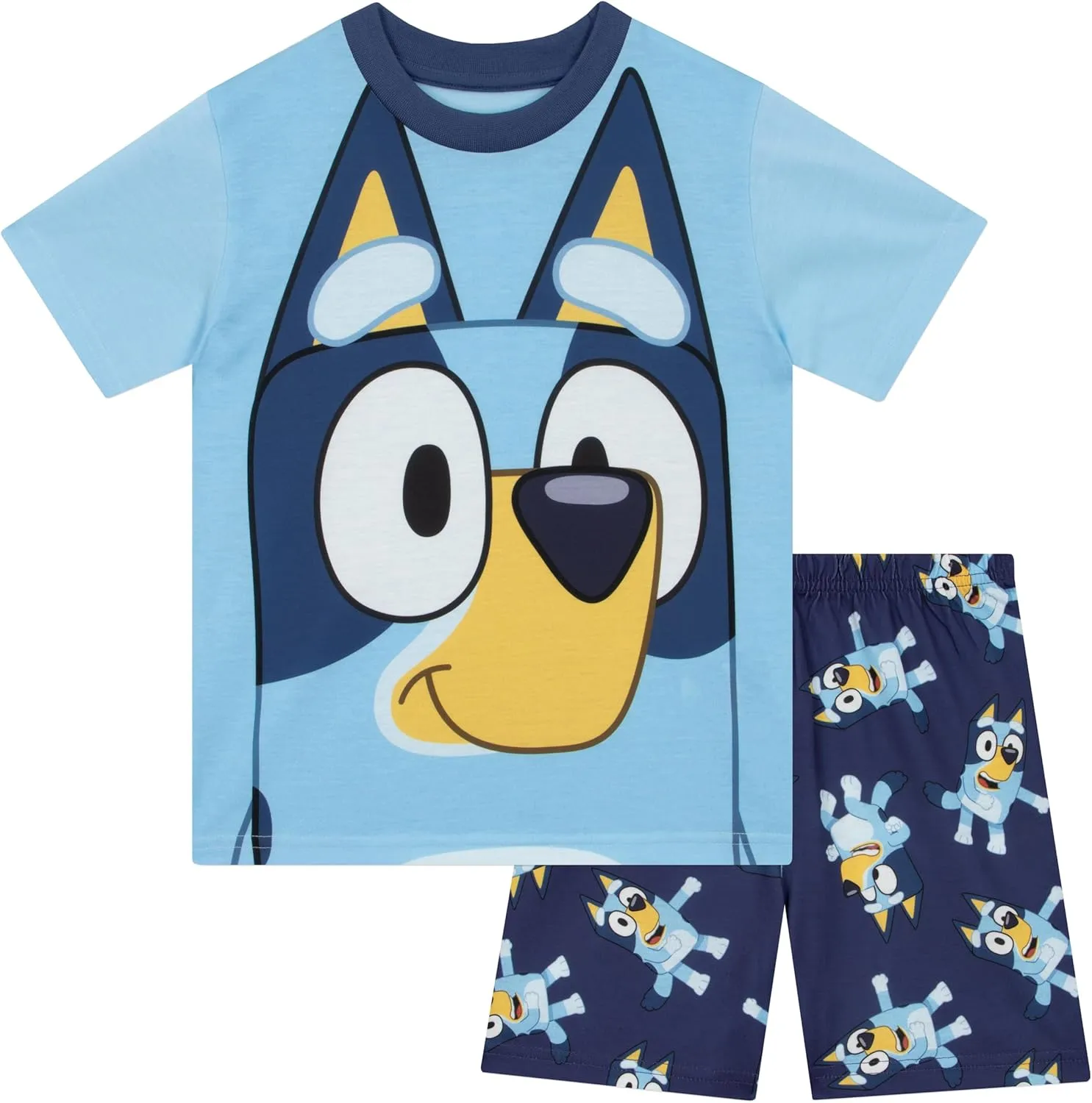 Bluey Pajamas | Bingo Pajamas 2 Pack | Short Boys' Pajama Sets | Pjs For Summer