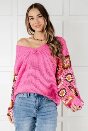 Can't Stop this Feeling V-Neck Knit Sweater