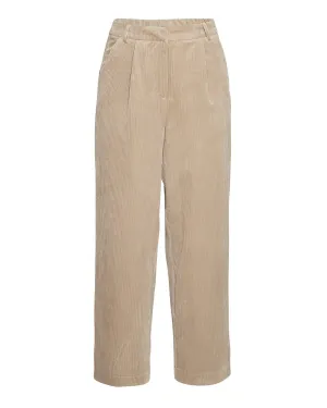 Charis Jeppi HW Ankle Pants - White Pepper
