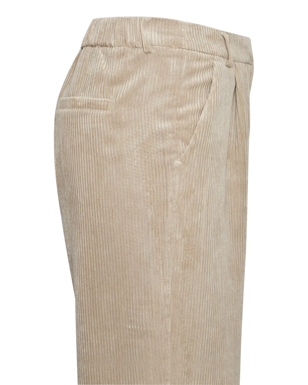 Charis Jeppi HW Ankle Pants - White Pepper