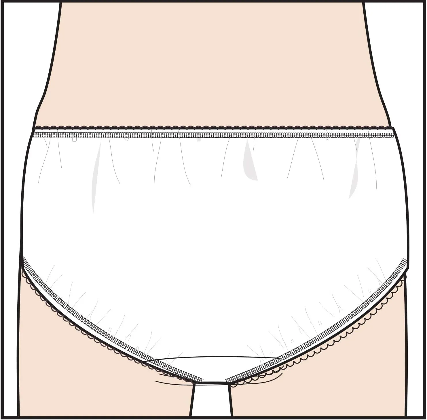 Disney Girls' Princess Panty Multipacks with Favorites Cinderella, Belle, Ariel and More in Sizes 2/3t, 4t, 4, 6, 8