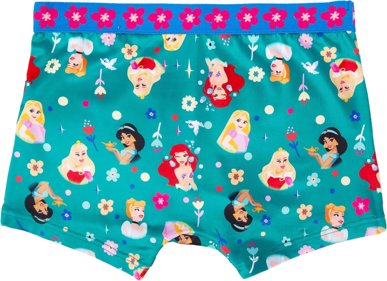 Disney Girls' Princess Panty Multipacks with Favorites Cinderella, Belle, Ariel and More in Sizes 2/3t, 4t, 4, 6, 8