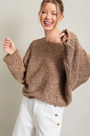 EESOME Loose Fit Knit Top