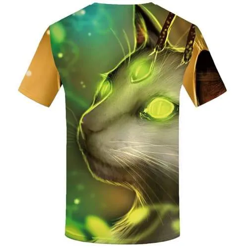 Eye T-shirt Men Animal Shirt Print Psychedelic Tshirt Printed Fantasy Tshirts Casual Harajuku Tshirt Anime Short Sleeve summer