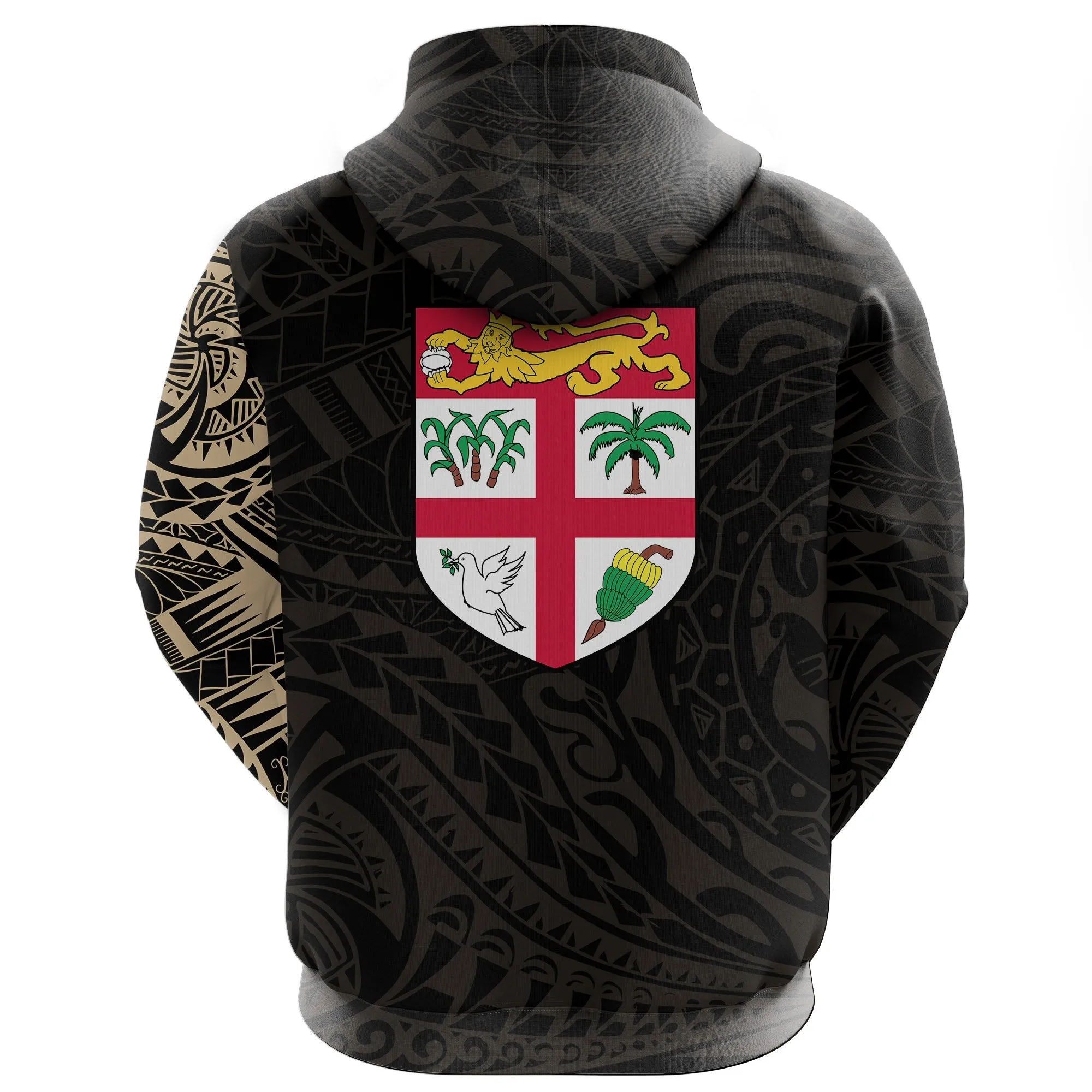 Fiji Polynesian Tattoo Style Hoodie A7