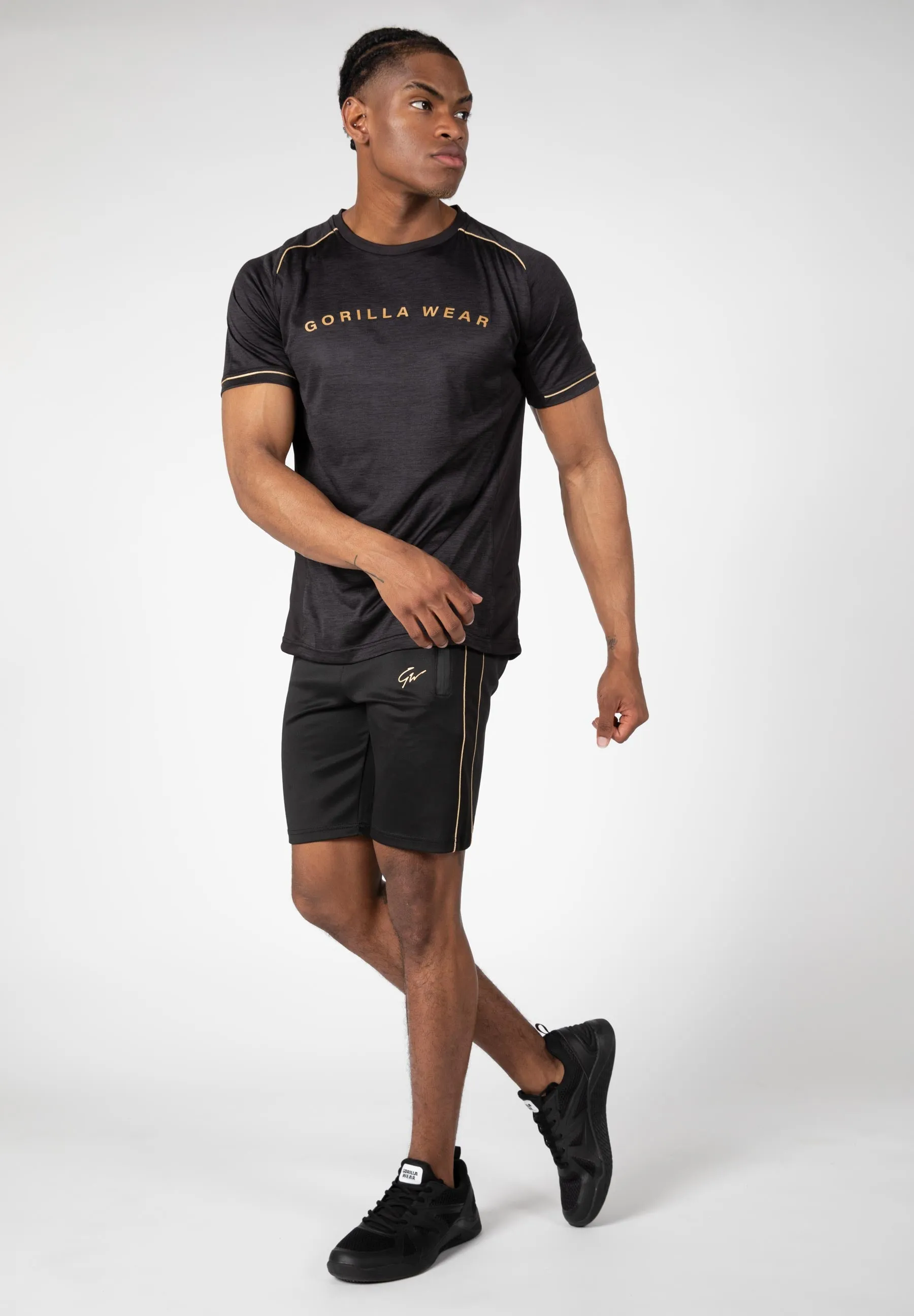 Fremont T-Shirt - Black/Gold