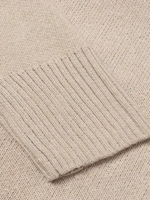 Hadley Deep V-Neck Long Sleeve Knit Top