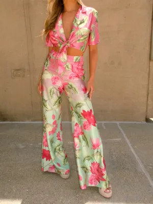 Hibiscus Drinks Pants