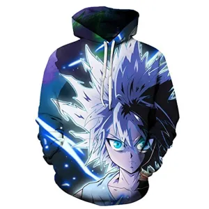 Hunter X Hunter Hoodies - HXH Killua Zoldyck 3D Printed Unisex Pullover Hoodie