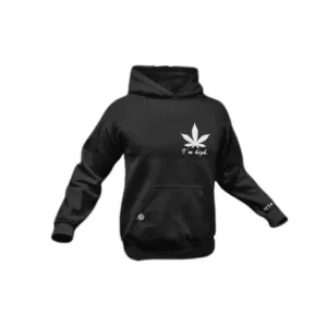 I'm high Premium Hoodie (schwarz)