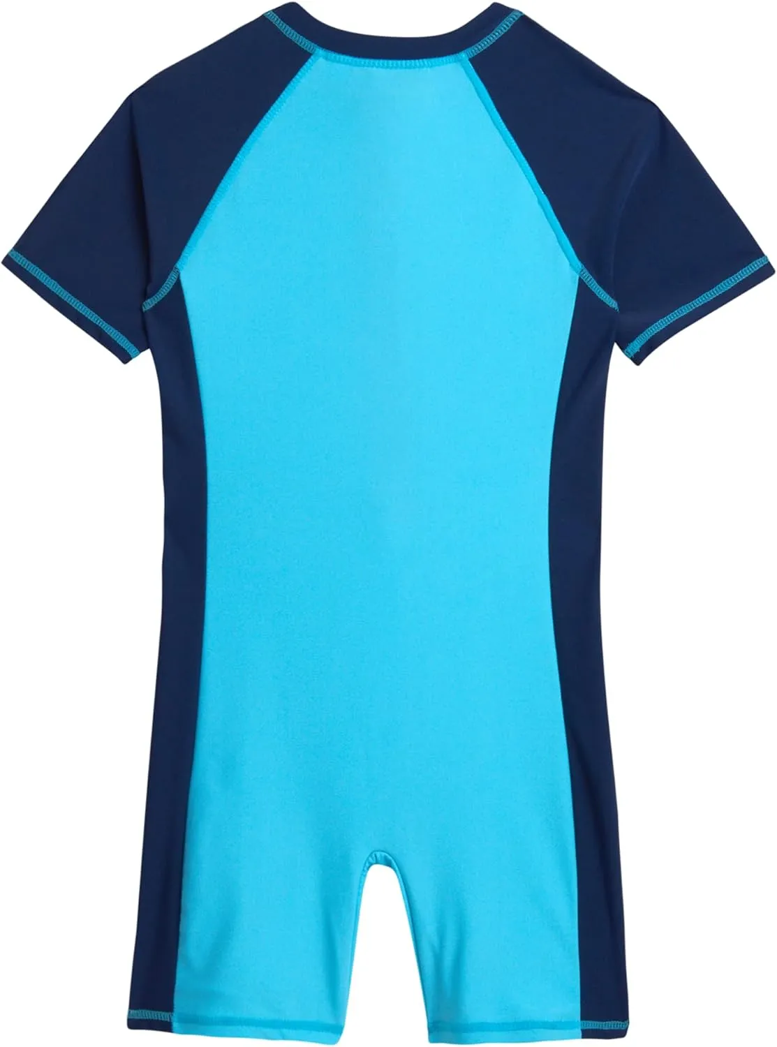 iXtreme Boys One Piece Rash Guard Swimsuit Kid Water Sport Short Swimsuit UPF 50  Sun Protection Bathing Suits (4-13)