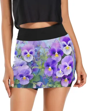 Joisal High Waisted Skort for Women with Pockets Short Skirts for Women Summer, Women Tennis Skirt