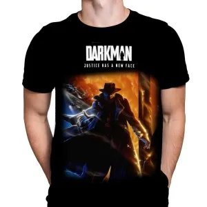 JUSTICE HAS A NEW FACE - Horror Movie Poster Art - T-Shirt
