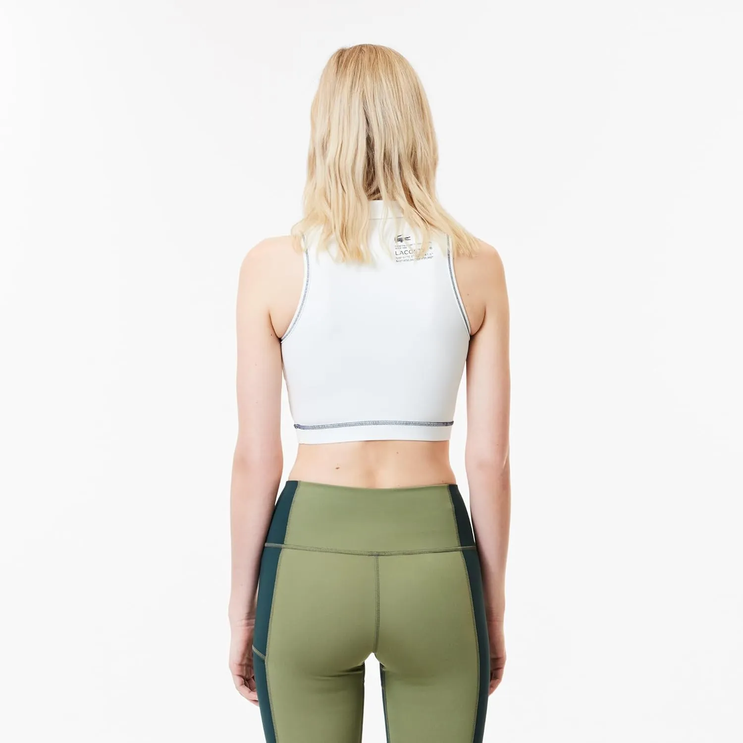 Lacoste Women's Polo Style Stretch Sport Bralette
