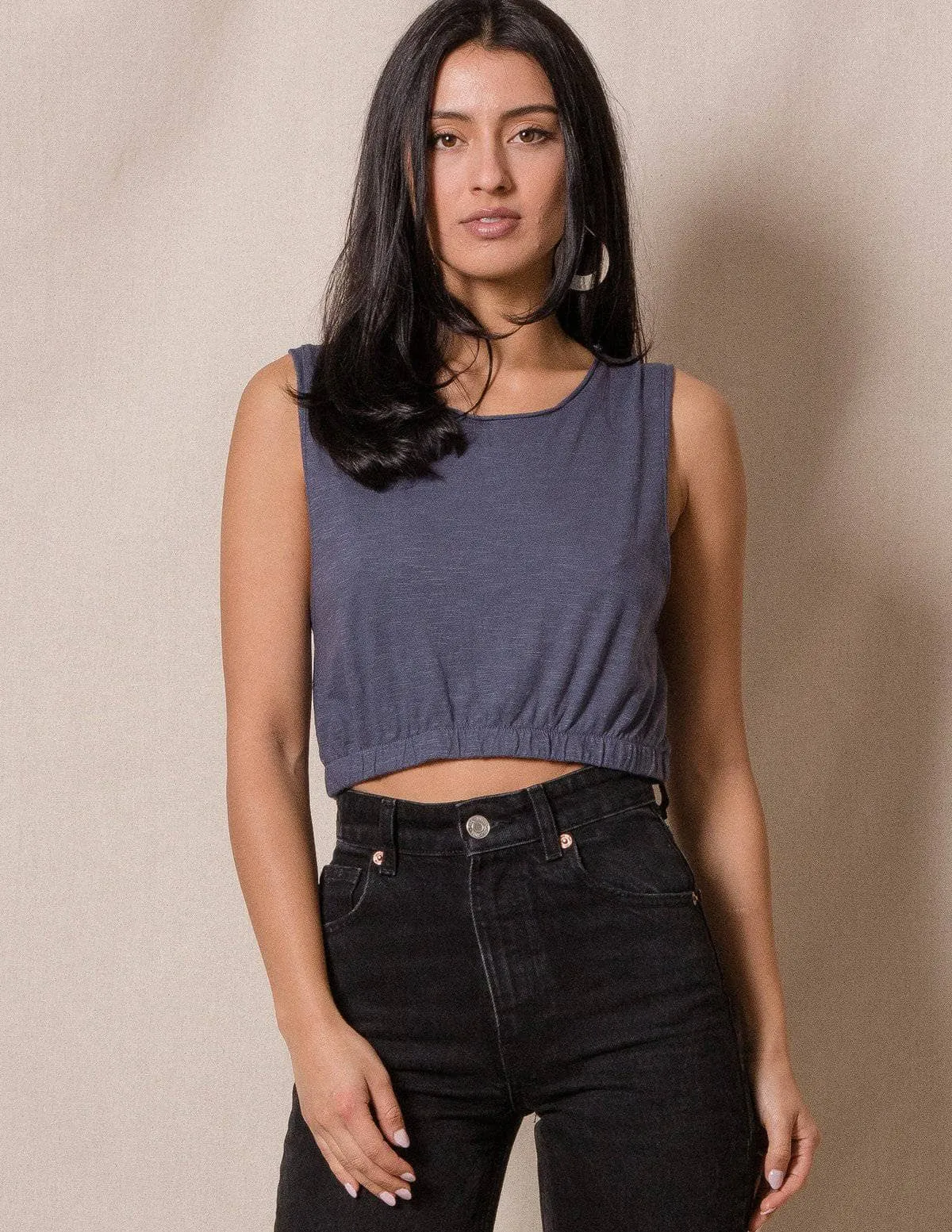 Lilly Cotton/Modal Crop - Small Only