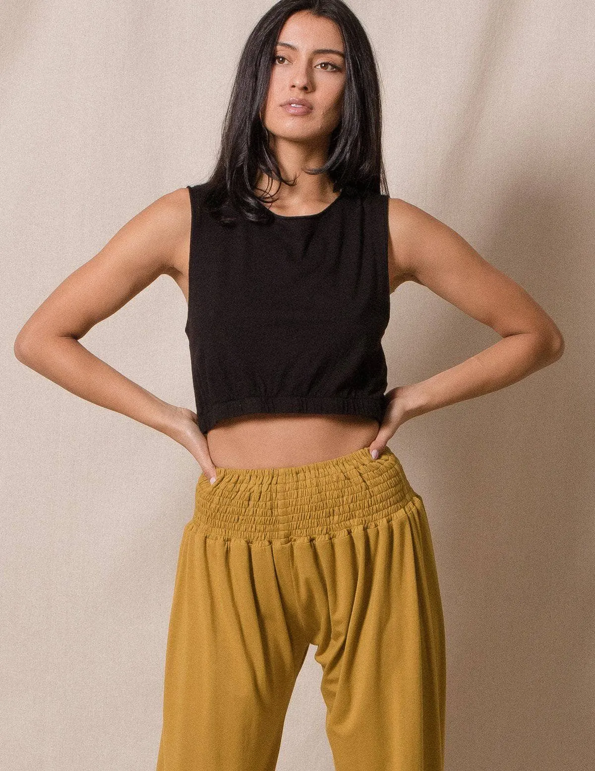 Lilly Cotton/Modal Crop - Small Only