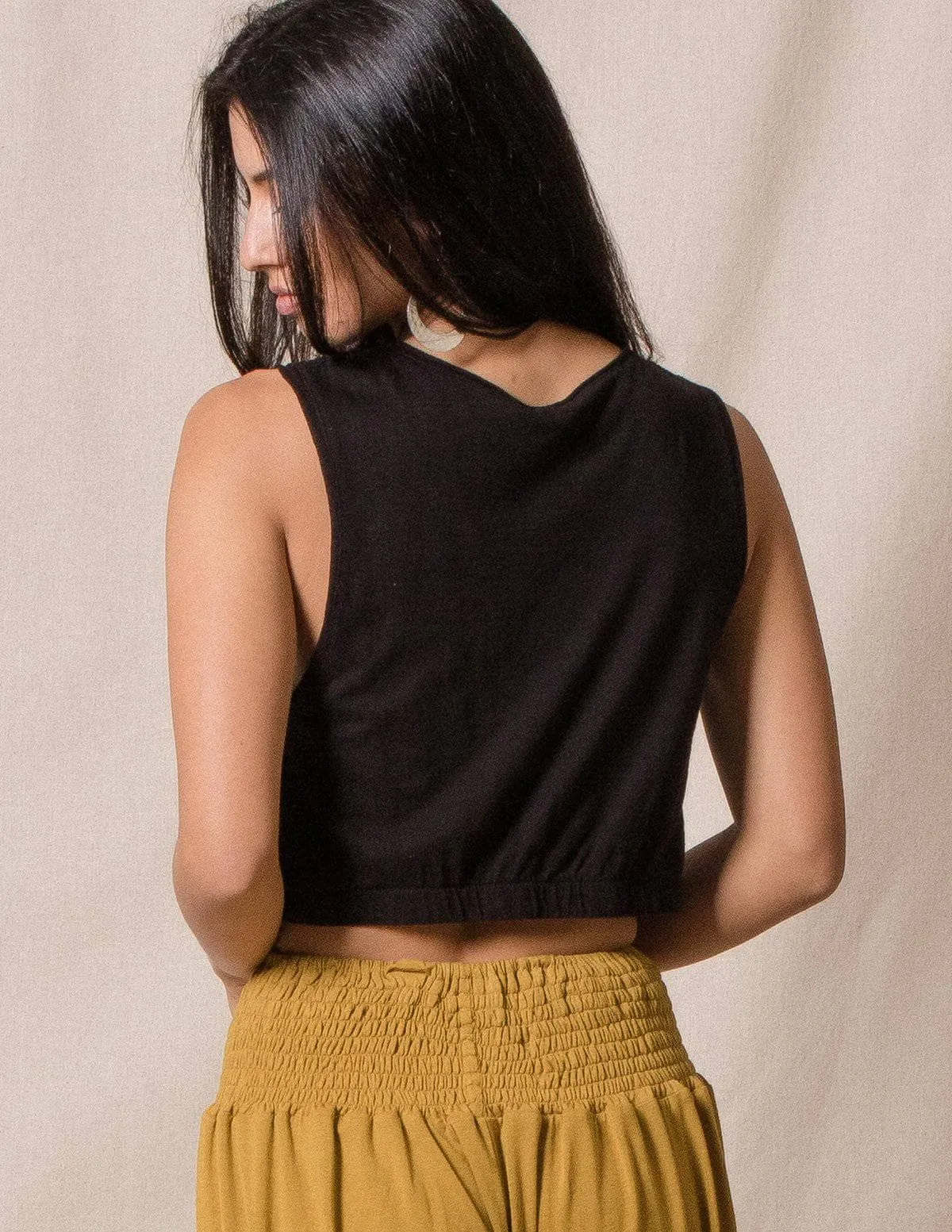Lilly Cotton/Modal Crop - Small Only