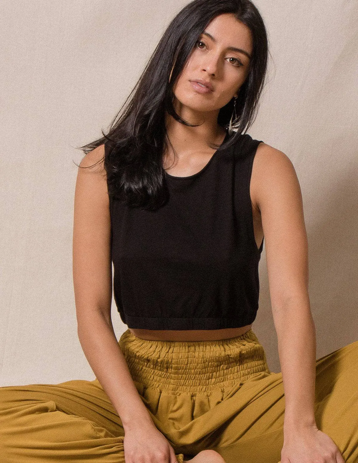 Lilly Cotton/Modal Crop - Small Only