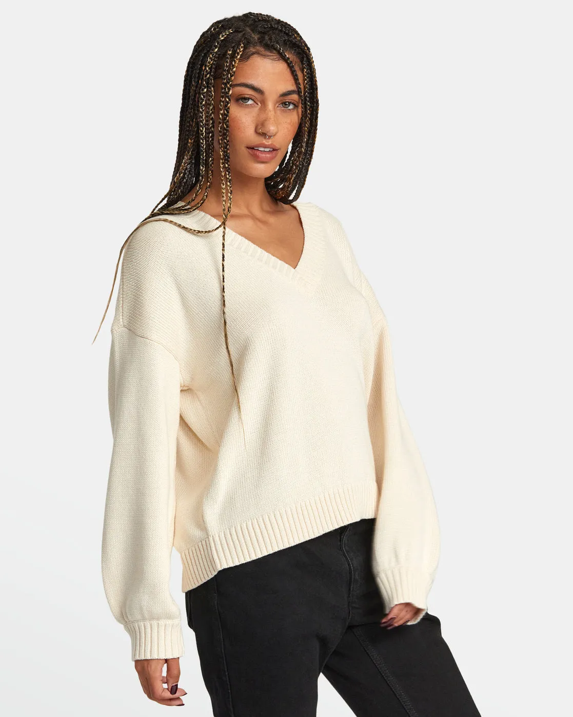 Long Distance Sweater - Latte