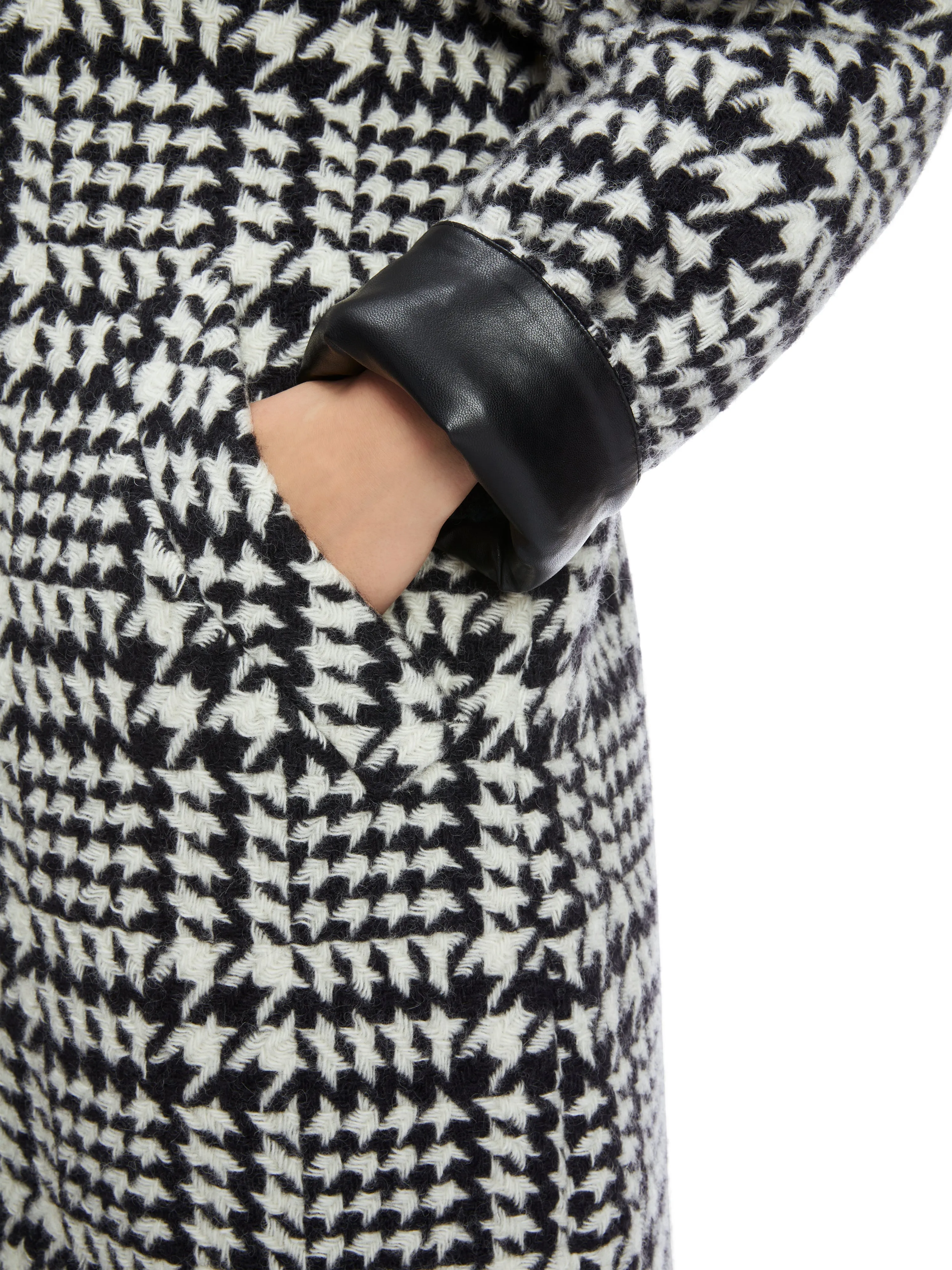 MARC CAIN BLACK & WHITE COAT
