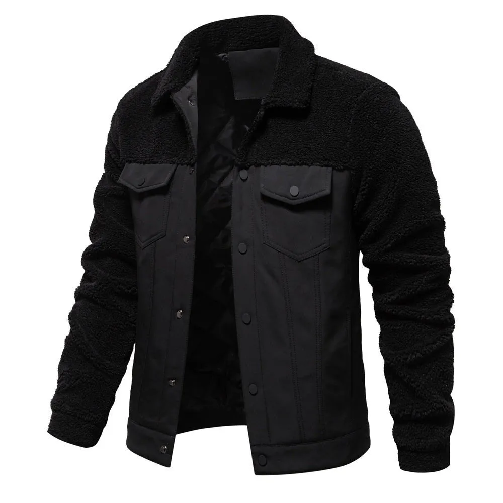 Men's Fleece Jacket Fashionable Winter & Autumn Coat