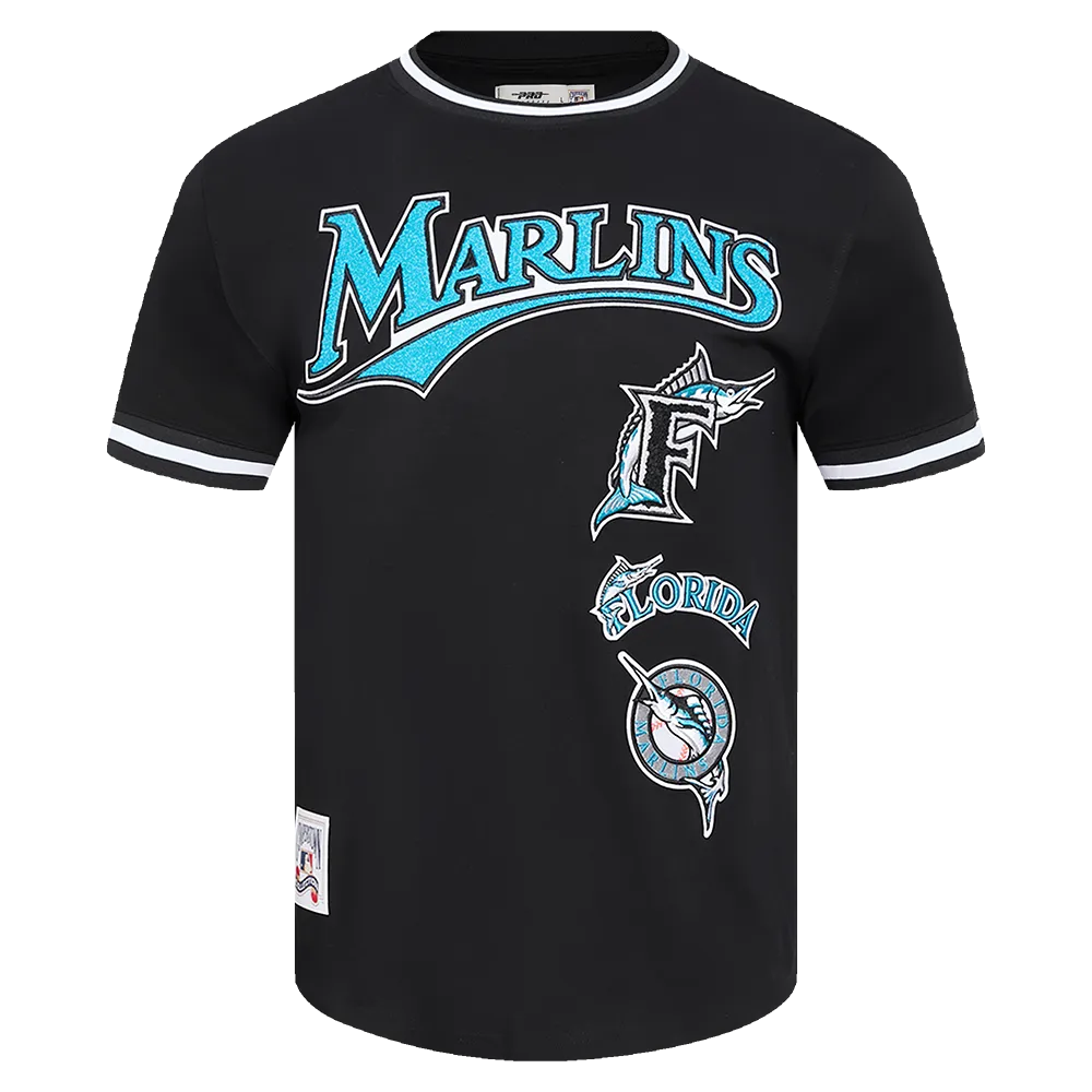 MLB FLORIDA MARLINS RETRO CLASSIC MEN'S TOP (BLACK)