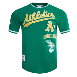 MLB OAKLAND ATHLETICS RETRO CLASSIC MEN'S TOP (KELLY GREEN)