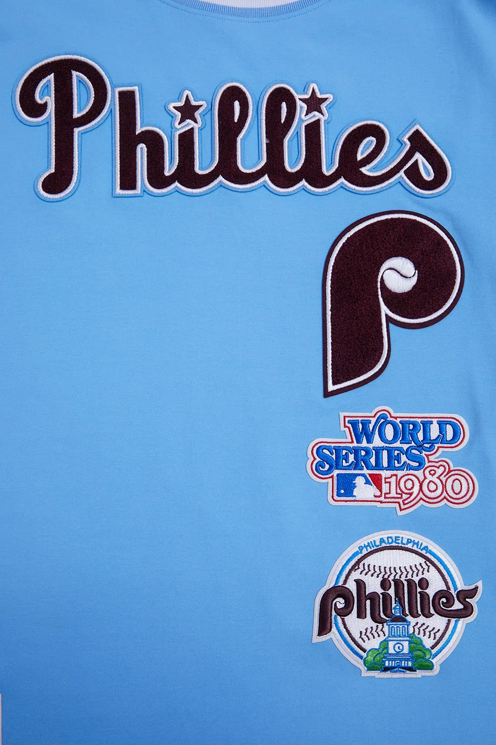 MLB PHILADELPHIA PHILLIES RETRO CLASSIC MEN'S TOP (UNIVERSITY BLUE)