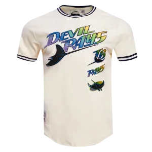 MLB TAMPA DEVIL RAYS RETRO CLASSIC MEN'S TOP (EGGSHELL/ MIDNIGHT NAVY)