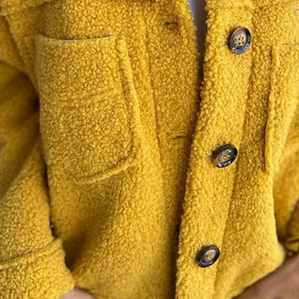 Nora - Short Wool Jacket with Lapels