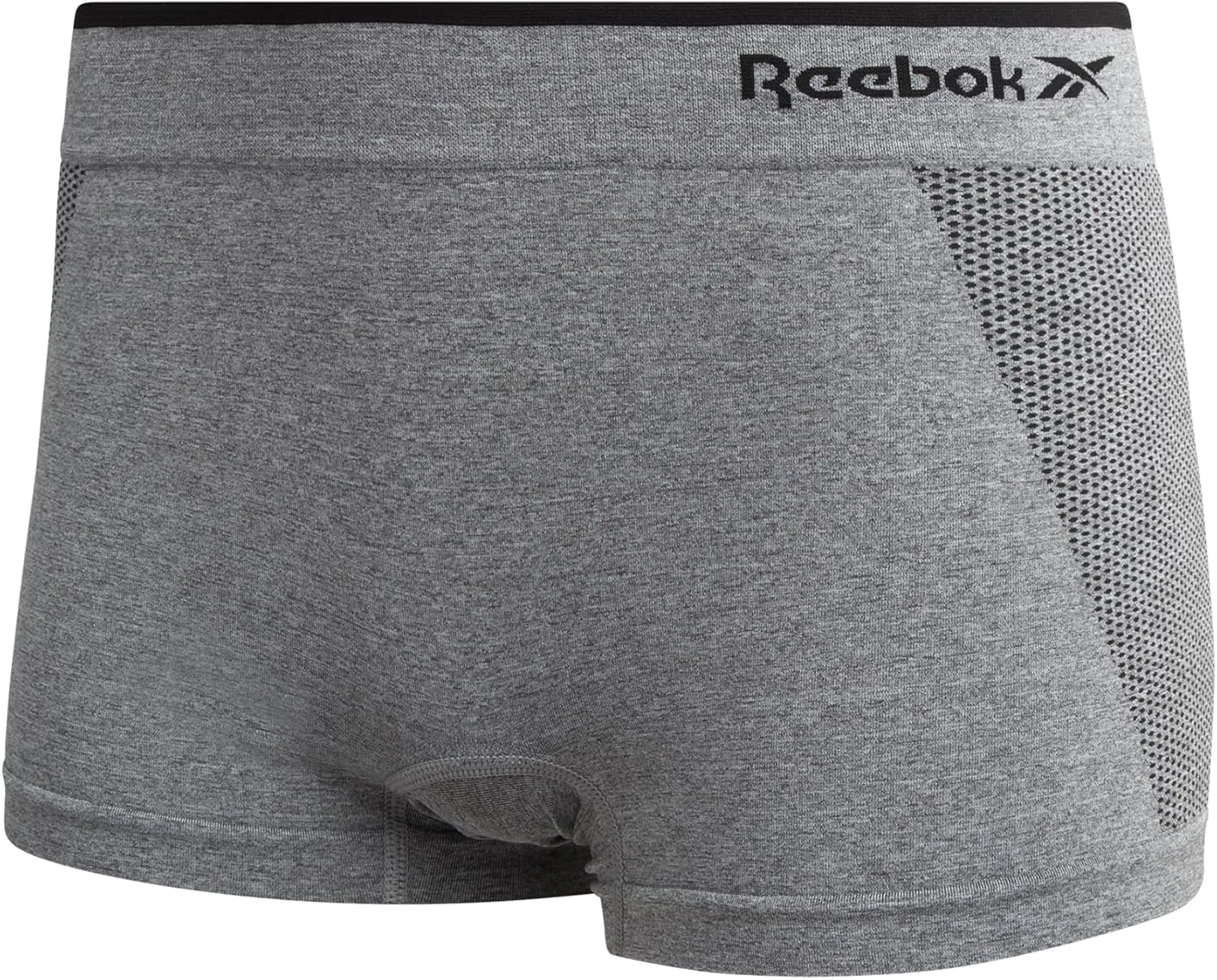 Reebok Women's Boy Shorts Underwear - 5 Pack Stretch Performance Boyshort Panties - Seamless Underwear for Women (S-XXL)