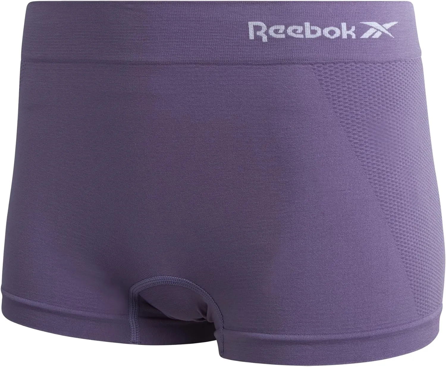 Reebok Women's Boy Shorts Underwear - 5 Pack Stretch Performance Boyshort Panties - Seamless Underwear for Women (S-XXL)