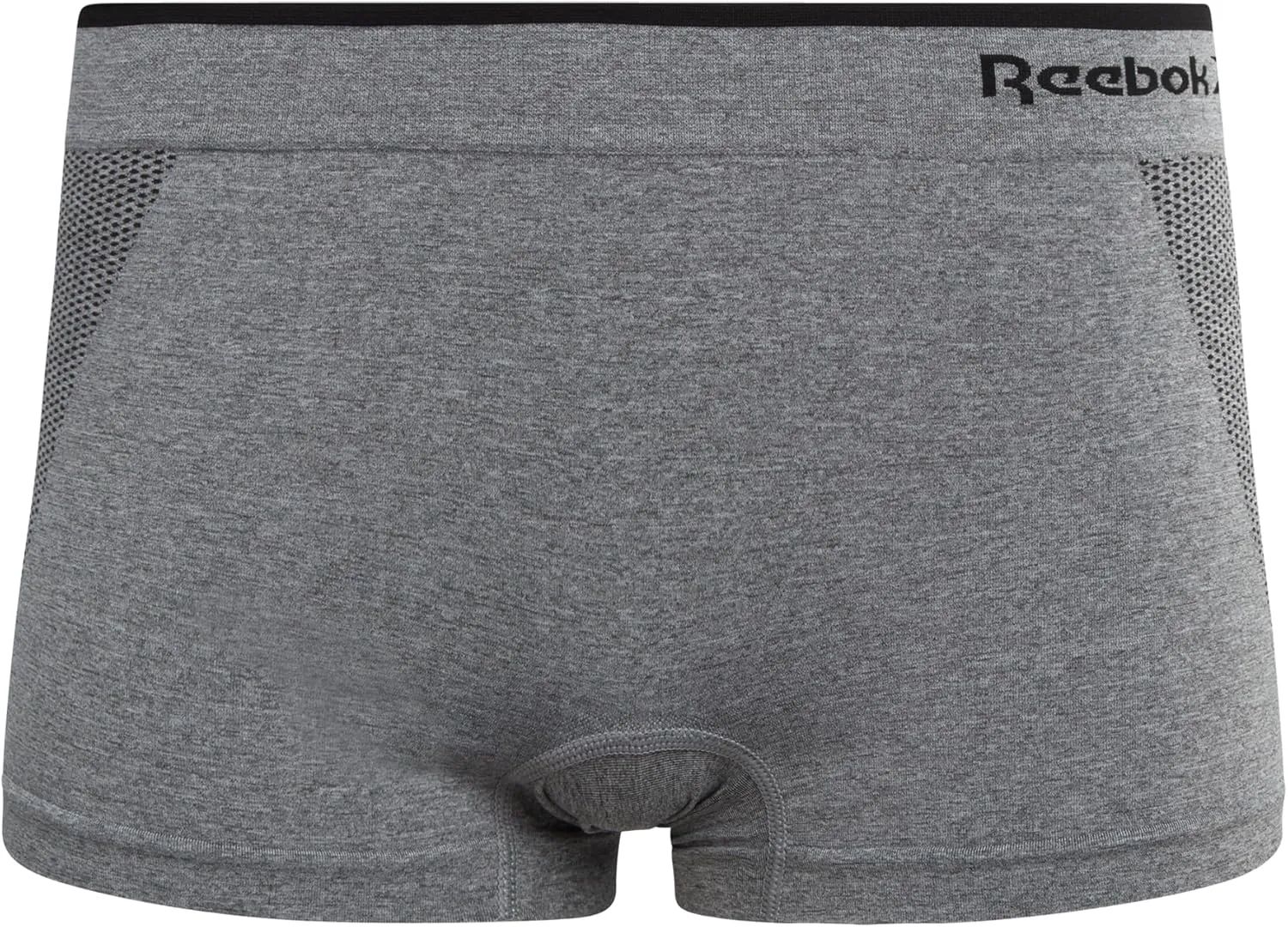 Reebok Women's Boy Shorts Underwear - 5 Pack Stretch Performance Boyshort Panties - Seamless Underwear for Women (S-XXL)