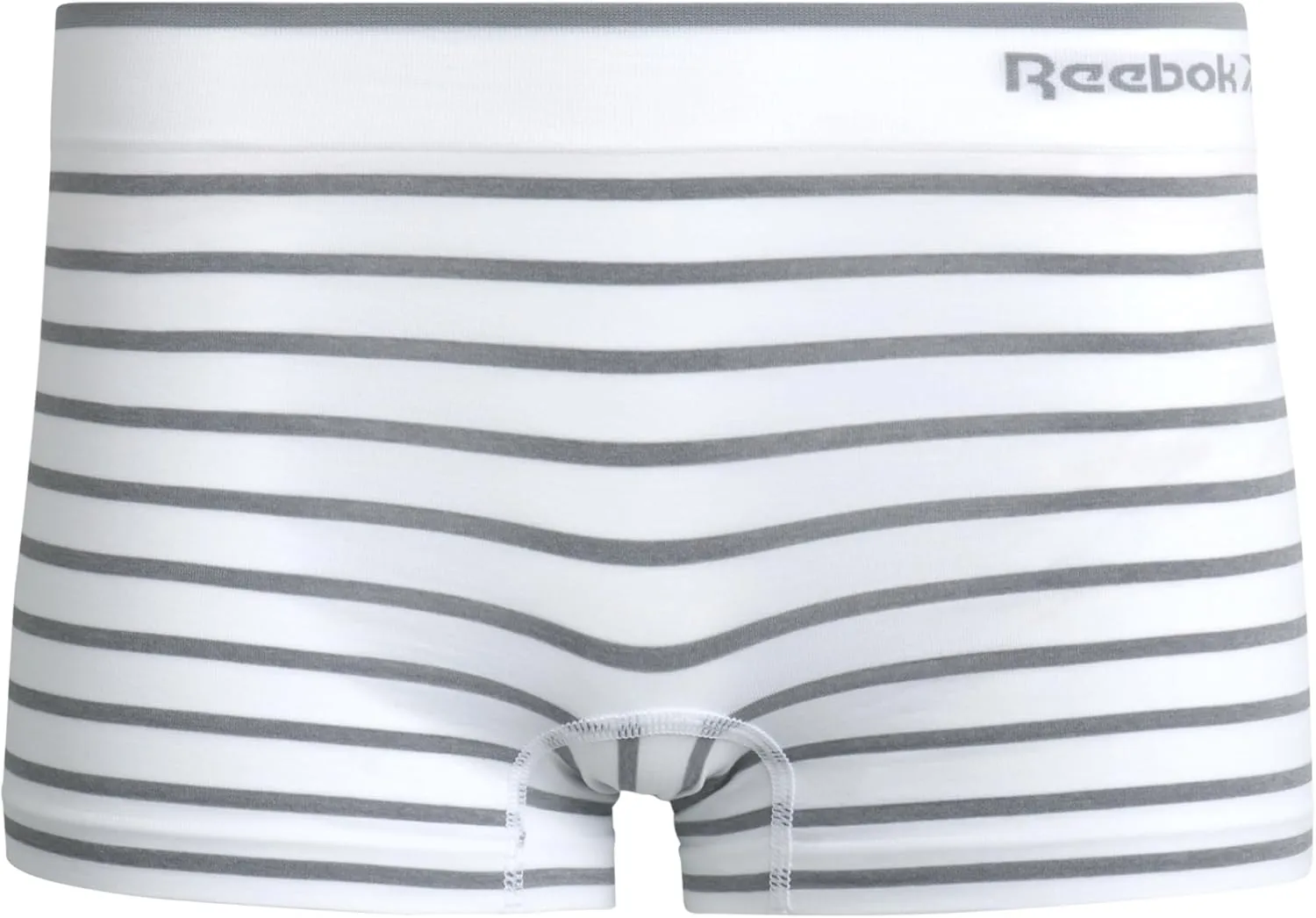 Reebok Women's Boy Shorts Underwear - 5 Pack Stretch Performance Boyshort Panties - Seamless Underwear for Women (S-XXL)