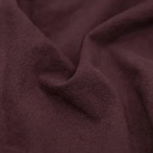 Remnant - 80cm - 7oz Softened Organic Cotton - Boysenberry