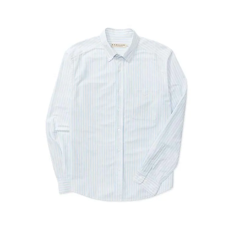 R.M.Williams Classic Mens Shirt - Blue/White