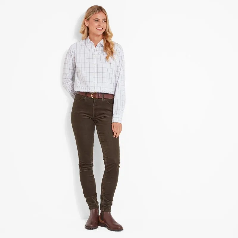 Schoffel Blakeney Ladies Shirt - Bramble Check