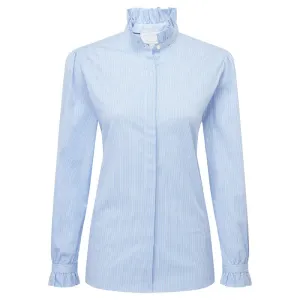 Schoffel Fakenham Ladies Shirt - Light Blue Stripe