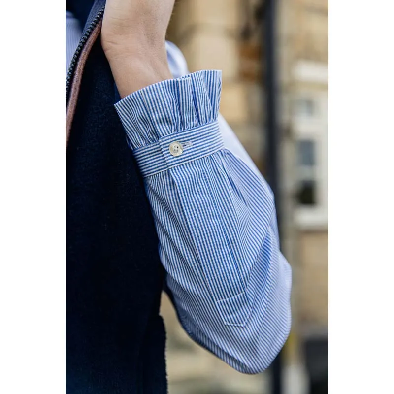 Schoffel Fakenham Ladies Shirt - Light Blue Stripe