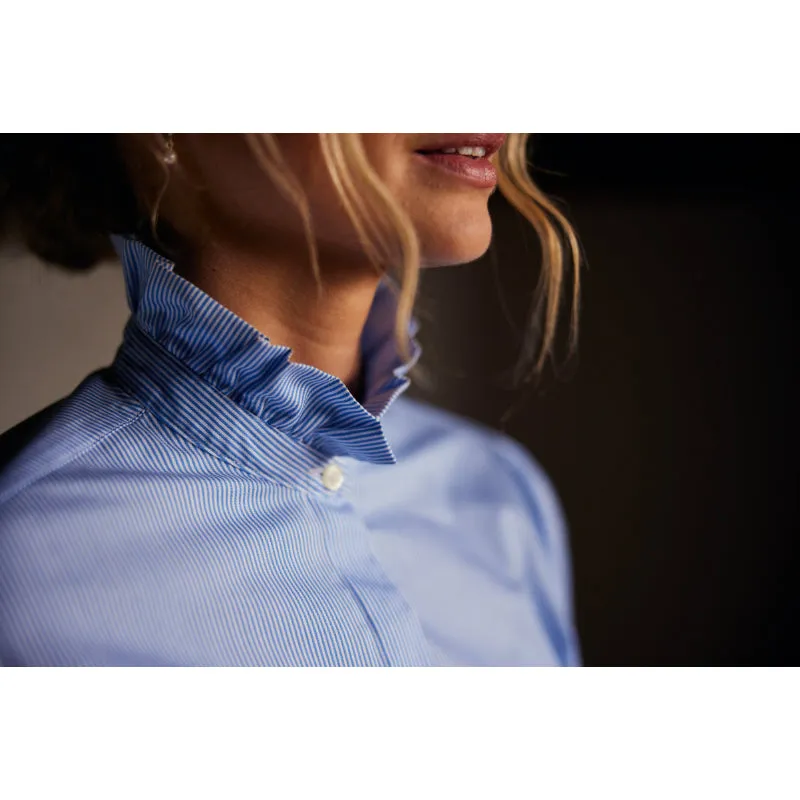 Schoffel Fakenham Ladies Shirt - Light Blue Stripe