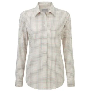 Schoffel Ladies Ashley Tattersall Shirt - Grey/Chilli/Mole/Cobalt