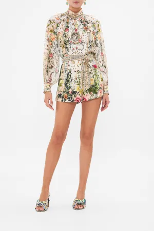 TUCK FRONT SHORT RENAISSANCE ROMANCE