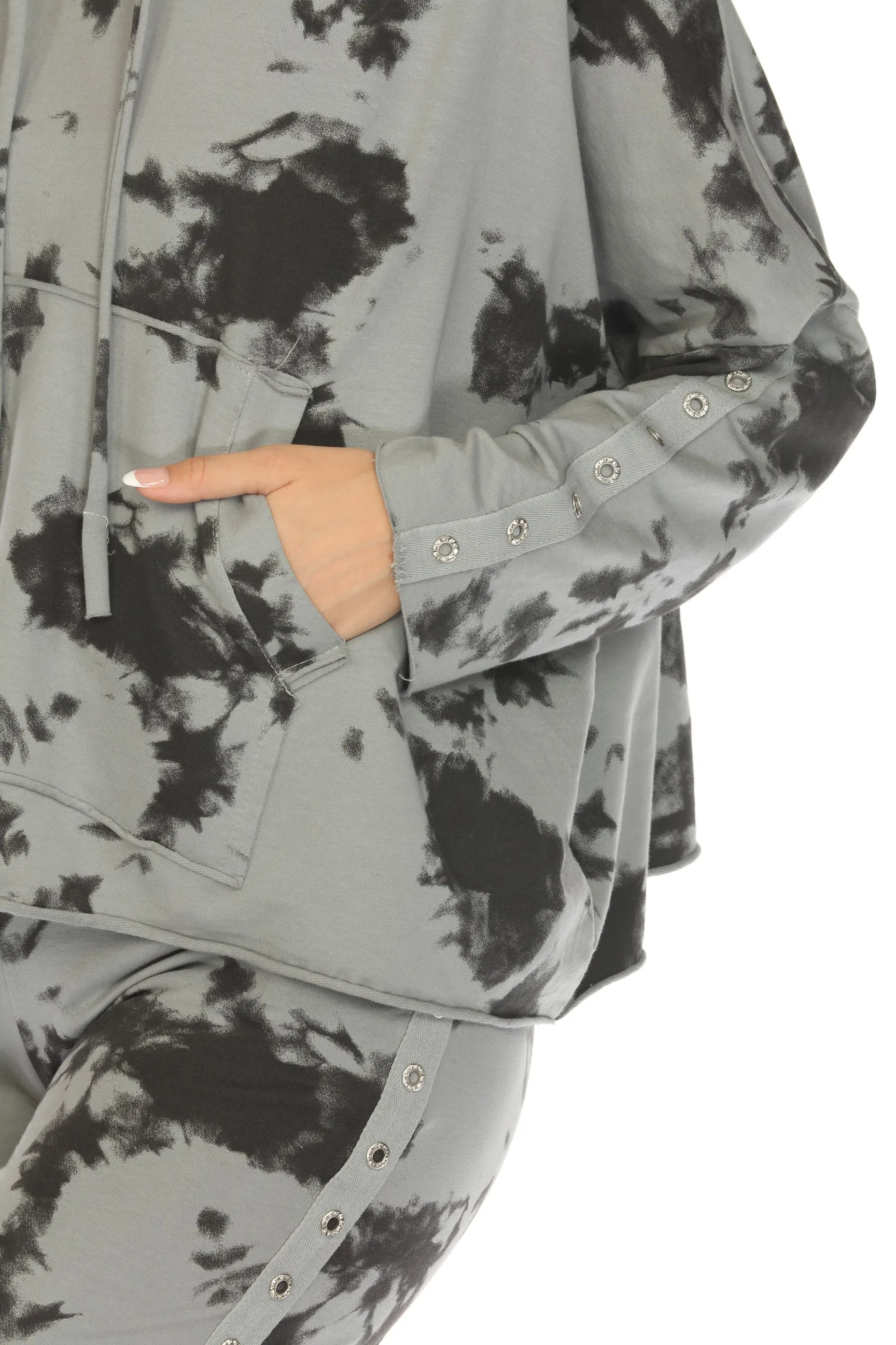 Tye-Dye Cotton Set with Grommet Holes