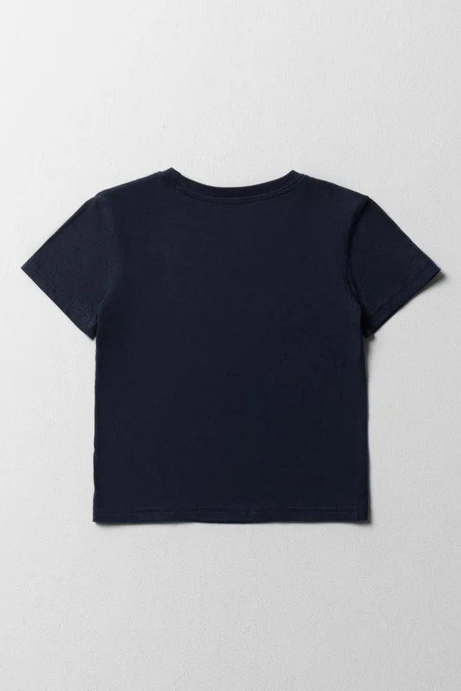 Vacay Vibes Short Sleeve T-Shirt Navy